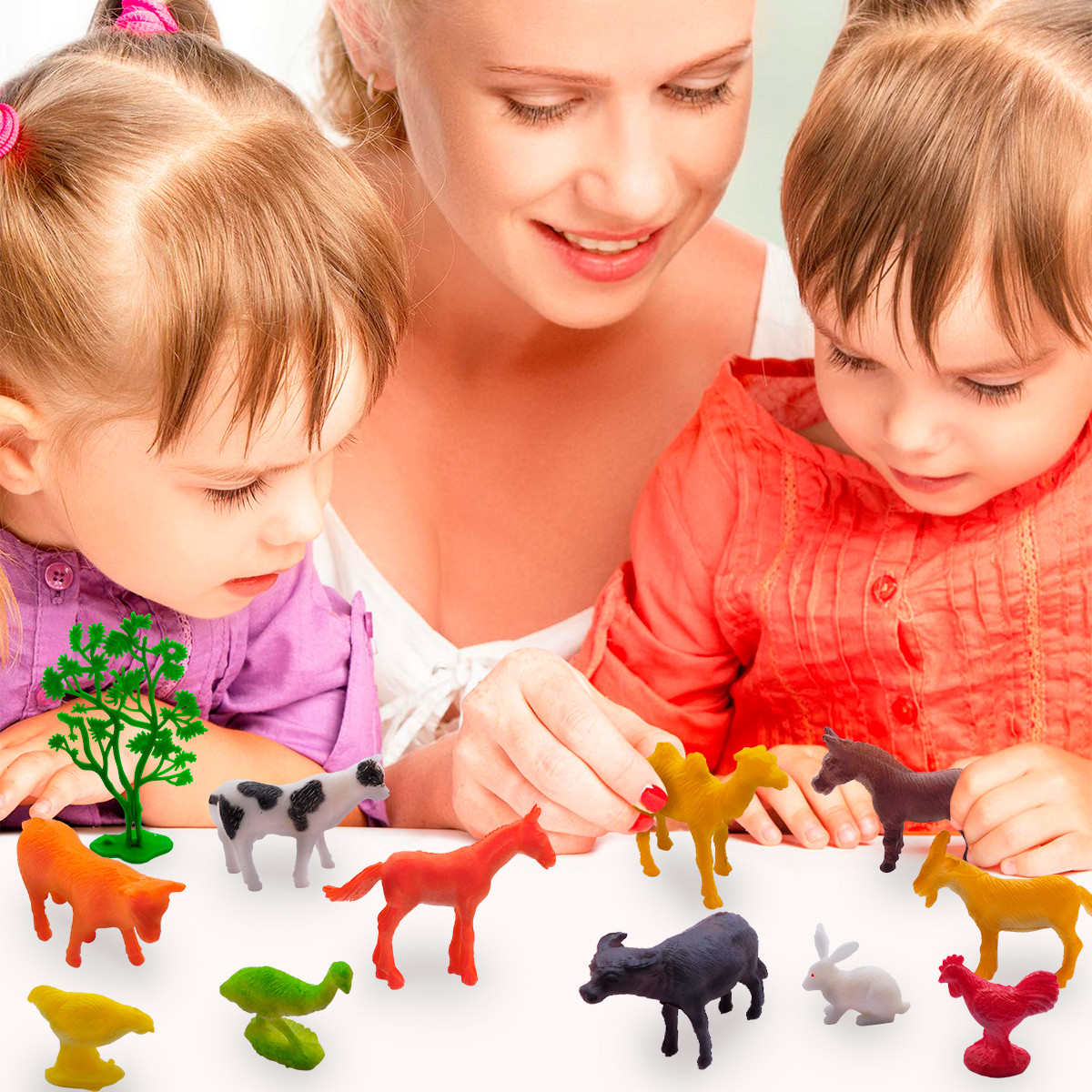 Miniatura 5 de Set Animales Granja X12 GM1911-118